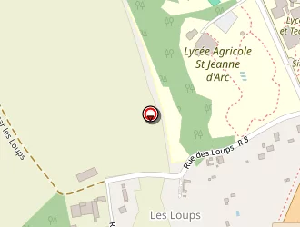 Carte de Les Loups (gaec) à Loches