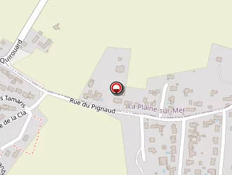 Carte de Chambres D'hôtes Les Ajoncs à Préfailles