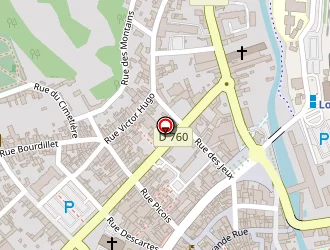 Carte de Croq Pizza à Loches