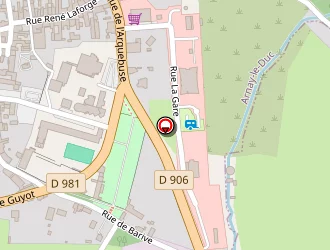 Carte de P.r Industrie à Arnay-le-duc