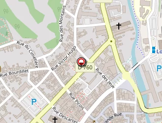 Carte de Bijouterie Colin à Loches