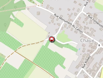 Carte de Bissey Robert à Chaux