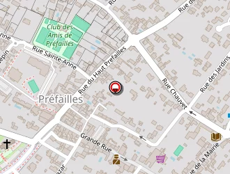 Carte de Café Du Centre à Préfailles