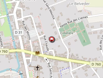 Carte de La Fournee à Beaulieu-lès-loches