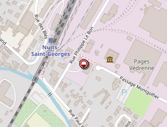 Carte de Cassissium à Nuits-saint-georges
