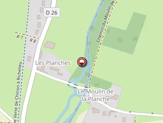 Carte de Harmony Paysages à Ligré