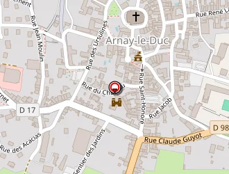 Carte de Arnay Chaussure à Arnay-le-duc