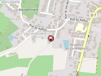 Carte de Fleur De Vigne à Monnières