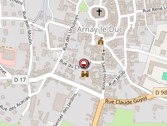 Carte de Les Pep21 à Arnay-le-duc