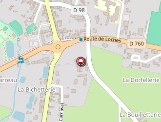 Carte de Boutin Michel à Manthelan