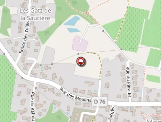 Carte de Raude (earl) à Monnières