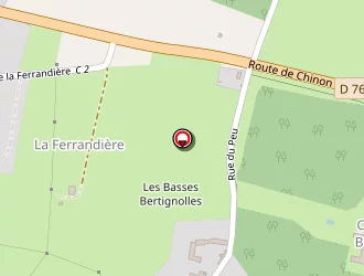 Carte de Zn Couverture à Anché