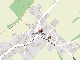 Carte de Ecole à Fallerans