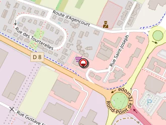 Carte de Aldi Beaune à Nuits-saint-georges