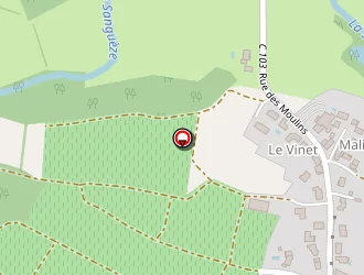 Carte de Chevalier Michel à Mouzillon