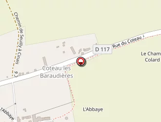 Carte de Ecole à Seuilly