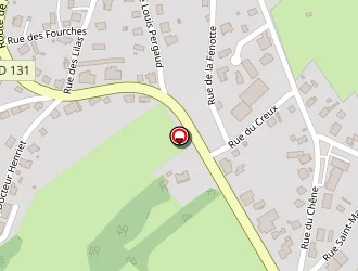 Carte de Jurasciage à Orchamps-vennes