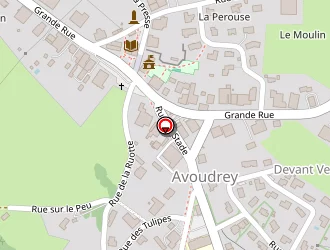 Carte de Etablissements Guillin à Avoudrey