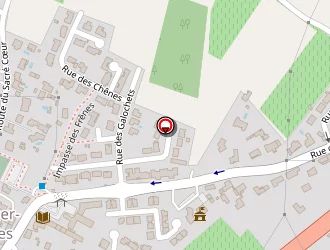 Carte de Garage Des Tilleuls à Saint-léger-les-vignes