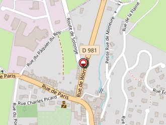 Carte de Garage Contant à Arnay-le-duc