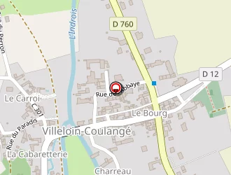 Carte de Lecoeur Carole à Villeloin-coulangé