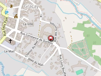 Carte de La Poste à Graçay