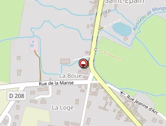 Carte de Colin Serge à Saint-épain