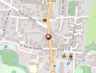 Carte de Mouzidansons à Mouzillon