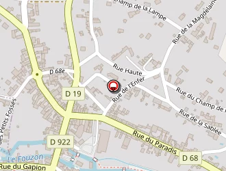 Carte de Pharmacie De Gracay à Graçay