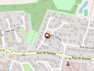 Carte de Super U à Bouaye