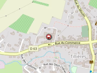 Carte de Harel Plomberie à Tillières