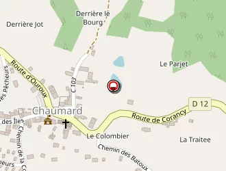 Carte de Mairie à Chaumard