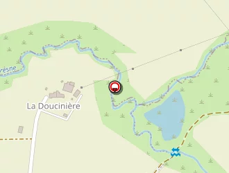 Carte de Levron (earl) à Renaudière (la)