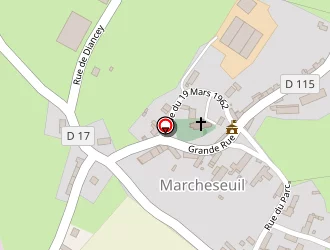 Carte de Urgence (services Locaux) à Marcheseuil
