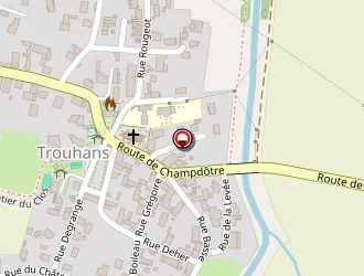 Carte de Orp à Trouhans