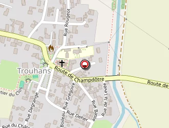 Carte de Mallisat à Trouhans