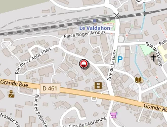 Carte de Ads (association Domicile Services) à Valdahon