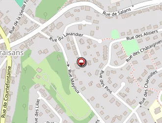 Carte de Depert Marielle à Fraisans