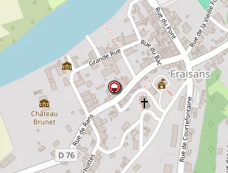 Carte de Bulz Radu à Fraisans