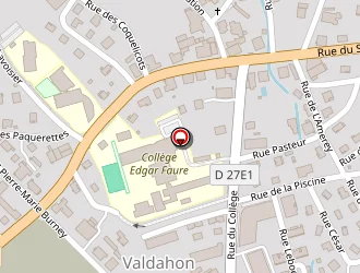 Carte de Philiform' à Valdahon