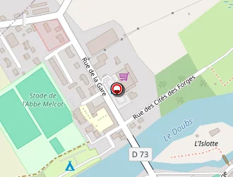 Carte de La Poste à Fraisans