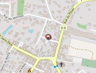 Carte de A.s.e. Martineau à Chauvé