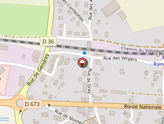 Carte de Abcn à Ranchot