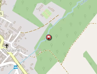 Carte de La Poste à Poulaines