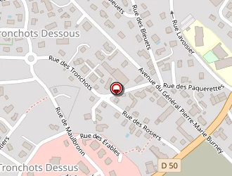 Carte de La Feuille D'acanthe à Valdahon