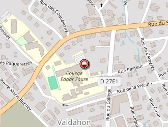 Carte de Perrin Emmanuel à Valdahon