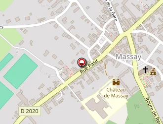 Carte de Ecole à Massay