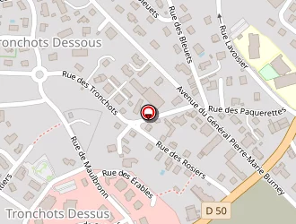 Carte de Collette Daniel (acd) à Valdahon