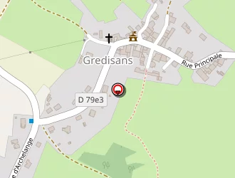 Carte de Ceibac à Gredisans