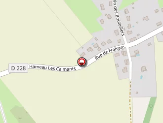 Carte de Charriere-allheily à Salans